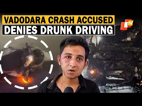 Vadodara Car Crash: Accused Denies Drunk Driving, Blames Pothole