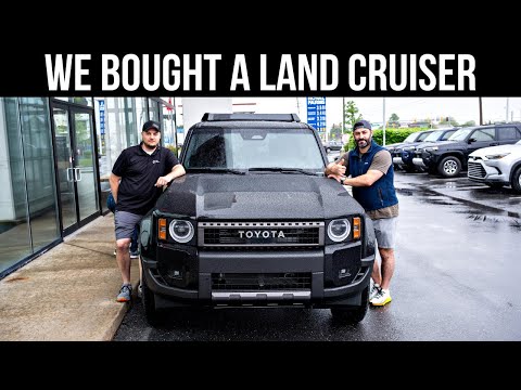 We bought a 2024 Toyota Land Cruiser First Edition