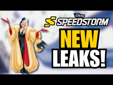 Cruella & Maleficent Voice Lines Leaked! + First Look at Cruella in Game | Disney Speedstorm