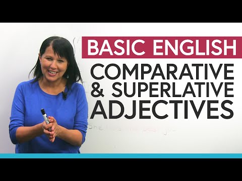 Comparative & Superlative Adjectives in English: Complete Guide