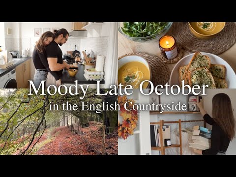 Moody Autumn Days in the English Countryside | Decluttering & Cooking, Slow Living UK Vlog