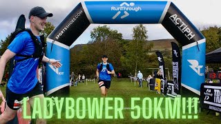 LADYBOWER ULTRA MARATHON VLOG! What's it like to RUN 50KM! I RUNTHROUGH TV