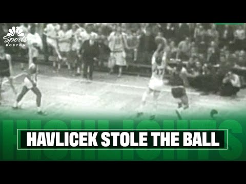 Great moments in NBA History: "Havlicek stole the ball!" | April 15, 1965