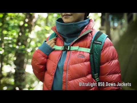 L.L.Bean｜850フィル・パワーを誇るフラッグシップ・ダウンを着てアウトドアへ！「ウルトラライト 850 ダウン」