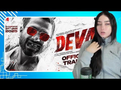 Deva Official Trailer Reaction l Shahid Kapoor | Pooja Hegde | Rosshan Andrrews