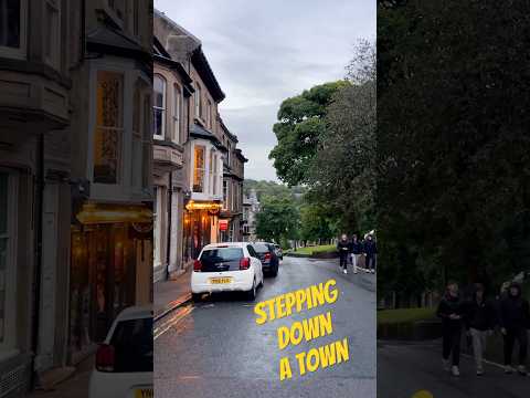 Step down to the bowel of a town in England #travelvlog #england #buxton