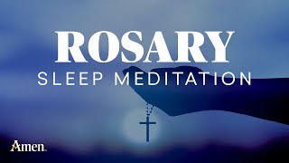 Wind Down & Rest Easy With Amen Sleep Meditation Rosary [3 Hour Rosary for Bedtime]