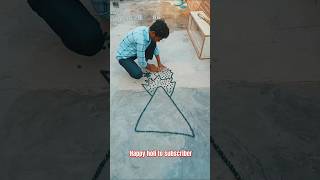 Holika drawing with glass Bullet ##shorts#holi#festival#youtubeshorts#trending#viralvideo #drawing