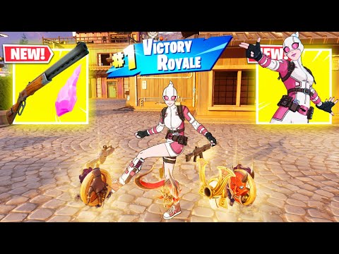 GWENPOOL vs 3 NEW MEDALLIONS & MYTHIC’S CHALLENGE (Fortnite Chapter 6)