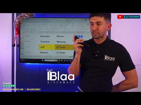 BLAA GIVEAWAYS | LIVE DRAW | 18th July 2024