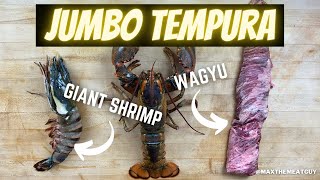 JUMBO Surf & Turf TEMPURA #shorts