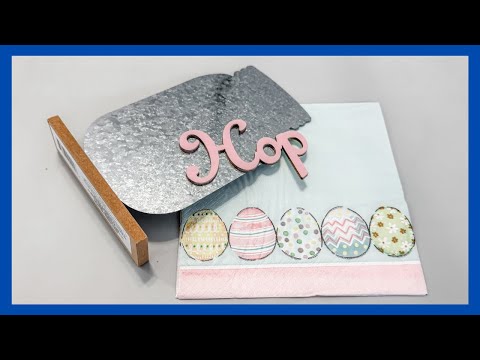 Easter Decor DIY || Dollar Tree Mason Jar Makeover || Just 1 Quick Craft