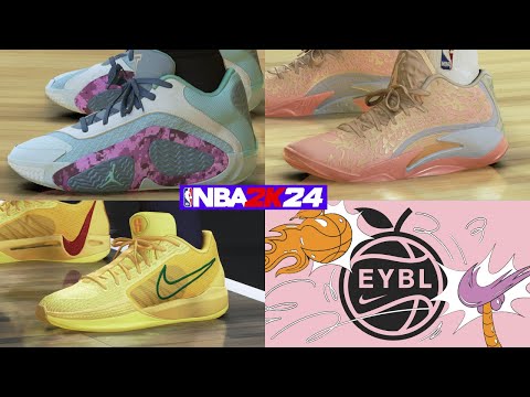 2024 EYBL SHOE PACK NBA2K24 SHOE CREATOR