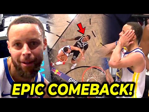 Makikipag-BASAGAN si Steph Curry sa Brooklyn, nag-BEAST MODE greatest shooter! | CROWD RECORD!