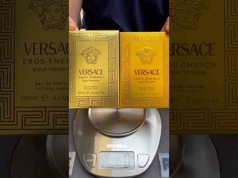 Fake vs Real Versace Eros Energy Perfume