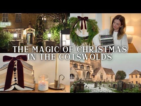 The Magic of Christmas in The English Countryside | Winter in the Cotswolds & Viral Book Tree Vlog