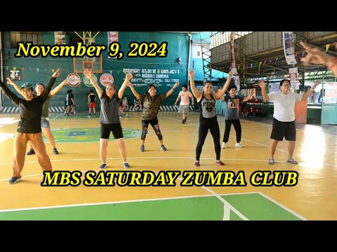 NOVEMBER 9, 2024/ MBS SATURDAY ZUMBA CLUB.