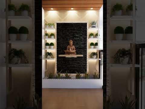 "🌿 Serene Luxury Balcony Makeover with a Buddha Statue 🌿" 2024