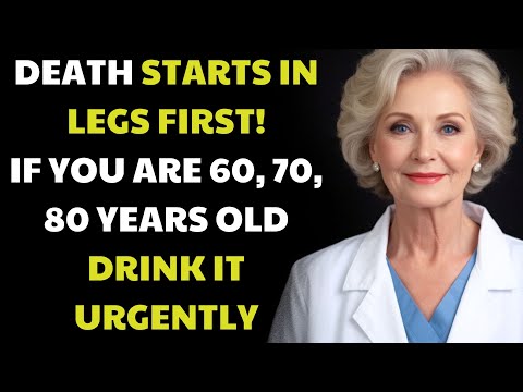 Your LEGS Weaken First! Drink These 3 DRINKS to Keep Them Strong | Seniors healthy tips