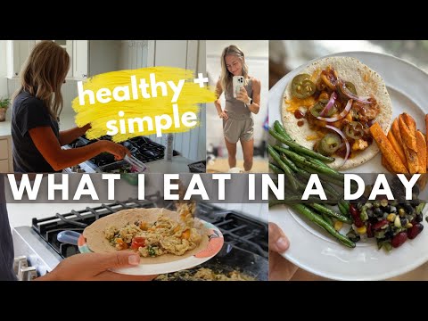 What I eat in a Day after losing 90lbs | Healthy Meal Ideas