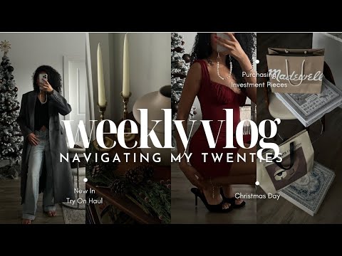 VLOG: Christmas with my Family| New In Haul | Investment Pieces I've Bought | Reformation, Sezane