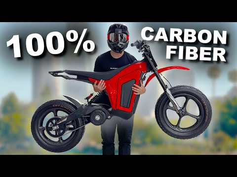 My New E-Bike is 100% Carbon Fiber!