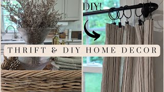 Thrift and DIY Home Decor \ Thrift with Me \ Designer Style on a Budget