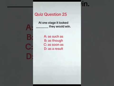 Quiz Question 25 #englishgrammar #englishquizchannel #grammarbasic