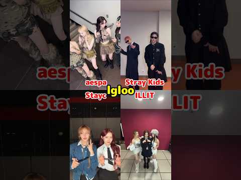 Igloo Kiss of Life / aespa / Stray Kids / ILLIT / Stayc / #shorts