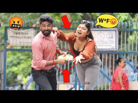 Ultimate Food Snatching Prank on Girls 😳😱 Epic Reactions