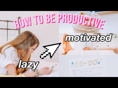 how to be productive and stay motivated while working from home 🌺