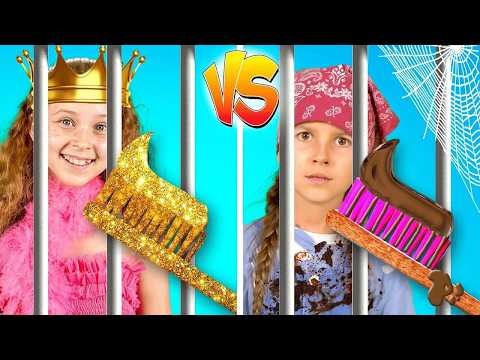 Rich Kid vs Poor Kid In Jail 👮 Funny Relatable Situations