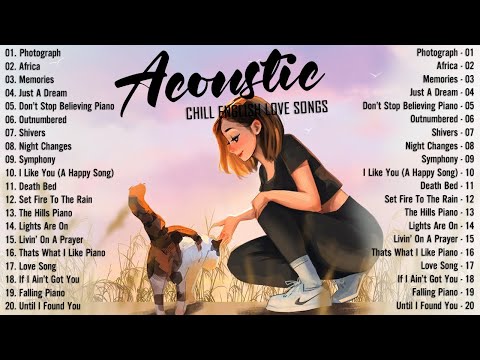 Best Acoustic Songs 2025 💖 Chill English Acoustic Love Songs Cover 💖 Acoustic Songs 2025 Playlist