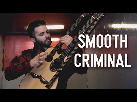 SMOOTH CRIMINAL (Michael Jackson) on Triple Neck Guitar - Luca Stricagnoli