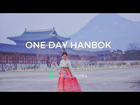 One day hanbok at Seoul Korea (Gyeongbokgung palace | Hanok village