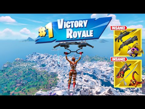 110 Kill Solo Vs Squads Wins Gameplay Full Game (Fortnite Chapter 6 Ps4 Controller)