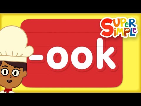 Learn How To Read English Words In The "ook" Word Family | Turn & Learn ABCs | Preschool Learning