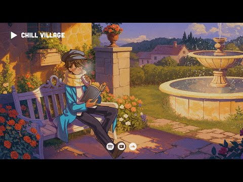 Peaceful Garden Vibes 🌺 Lofi Beats for Focus & Relaxation [chill lo-fi hip hop beats]