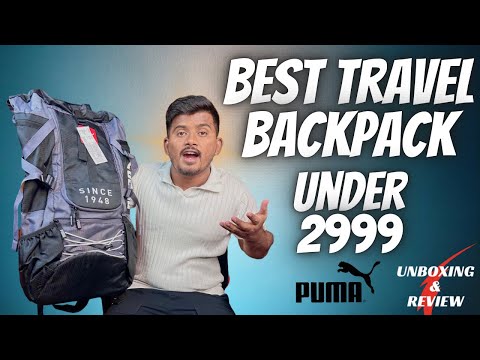 BEST TRAVEL BACKPACKS FOR MEN  ON AMAZON 🔥 PUMA | RAFIQUE SAYYED