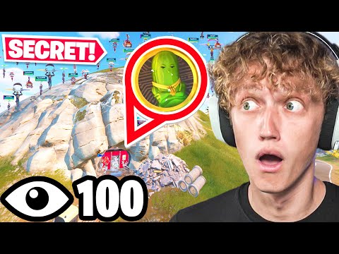 I Got 100 Players To Land At The ITEM SHOP In Fortnite! (craziest tournament)