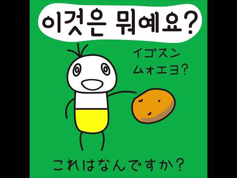 #40 「これは何ですか？」イゴスン ムォエヨ (이것은 뭐예요?)－1日ひとこと韓国語