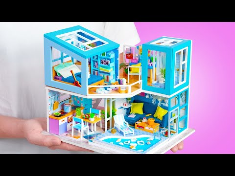 DIY Miniature Luxury Villa With Swimming Pool! Best Miniature Houses