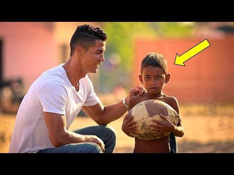 Cristiano Ronaldo Changed This Boy’s Life Forever: From Rags to Dreams