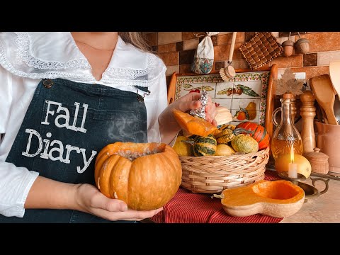 Autumn moments in the calm house | Cottagecore decor and cooking