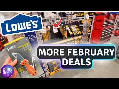 Lowes Tool Sale, Limited Time Deals February 2025!