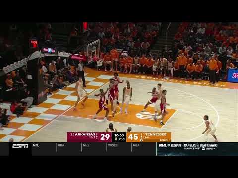 Chaz Lanier 29pts vs Arkansas Razorbacks