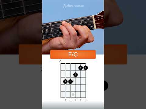 Is this the best F Chord cheat on guitar?! #Shorts