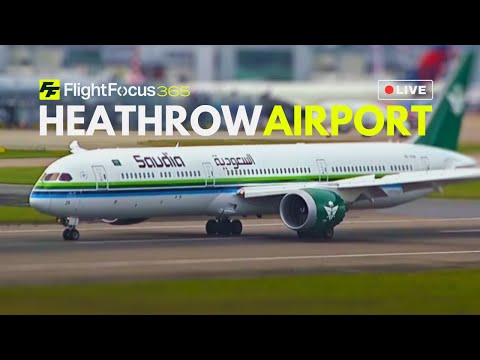 Heathrow Airport Live - Monday 23nd December 2024