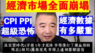 翟山鹰：中國的經濟市場全面崩塌丨CPI PPI超級恐怖丨經濟數據有多嚴重