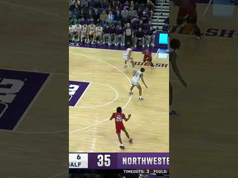 Ace Bailey scored 37pts with two dribbles or less vs Northwestern #collegehoops